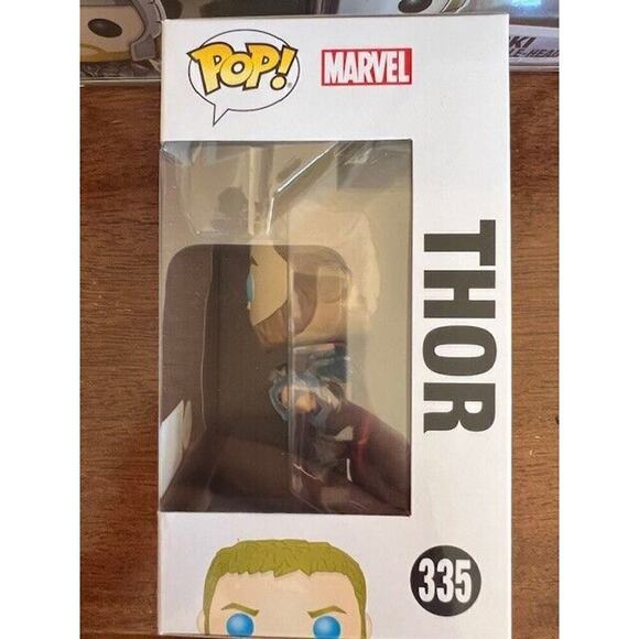 Funko Pop! Marvel Thor Ragnarok Thor #335 GITD 2018 SDCC Sticker w/ Protector - Picture 5 of 7